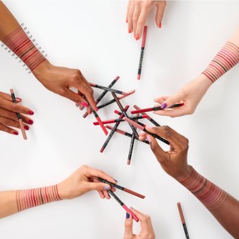 essence 8h Matte Comfort dermatograf mat de buze cu ascutitoare - imagine 3